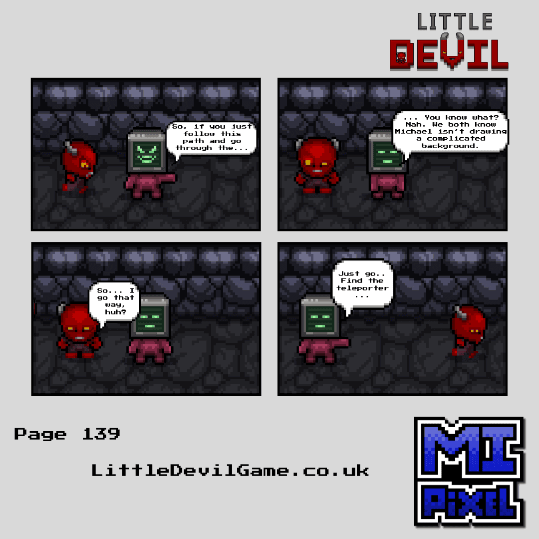 little devil webcomic